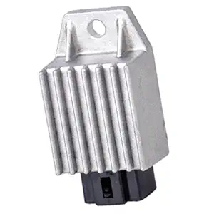 FLAWISH Replacement Assembly 12V 4 Pin Voltage Regulator Rectifier for GY6 50cc 110cc 125cc 150cc Moped Scooter ATV