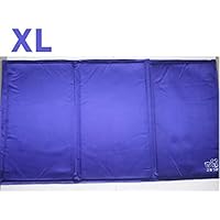 Emo-Tree Kühlmatte für Hunde Katzen Hautier Kühlkissen Kühldecke Bett Auto Decke S - XL (XL:50 x 90 cm)