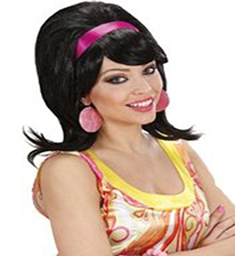 Sofias Closet Ladies 50s 60s Blonde Black Brown Brunette Mod Go Go Girl Fancy Dress Wig