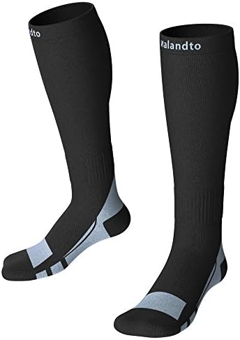 Compression Socks for Women &amp; Men, Compression Stockings ,Graduated 20-30mmhg, for Sports, Flying, Medical, Maternity, Pregnancy, Flight, Travel, Running, Basketball, Nurse by Nalandto