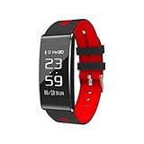 Ultra-dünne Legierung Körper Smart Armband Herzfrequenzmesser Fitness Tracker Bluetooth Armband IP67 Wasserdicht Sport Band