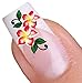 Produktbild Pink Flower Nail Art Wasser Aufkleber/Tattoo/Aufkleber