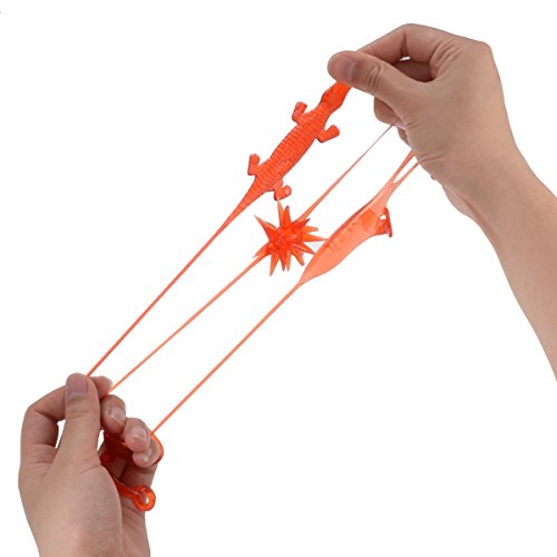 PChero 65pcs Klebrige Spielzeug einschließlich Großer Klettermann ✮ Kleiner Klettermann ✮ Klebrige Hand ✮ Klebrige Flegel ✮ Klebrige Eidechse - 4