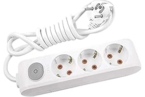 Viko Multi-Let Üçlü Priz Anahtarlı Topraklı Kablolu Çocuk Korumalı 5 Mt