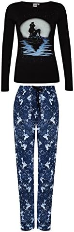 Arielle die Meerjungfrau The Little Mermaid Moonshine Pyjamas black-blue L