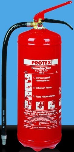 Preisvergleich Produktbild 6kg ABC Pulver Feuerlöscher Pulverfeuerlöscher