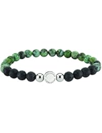 Liebeskind Berlin Abalorios Unisex acero inoxidable turquesa redonda