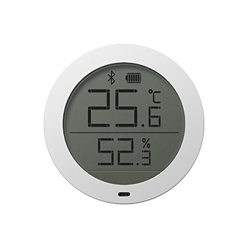 Preisvergleich Produktbild Mmsww Bluetooth-Thermometer-Hygrometer, Hauptpräzision, Babyraum, Magnetische Wandaufkleber, Unterer Stromverbrauch, Innen-LCD-Großer Schirm-Elektronisches Hygrometer