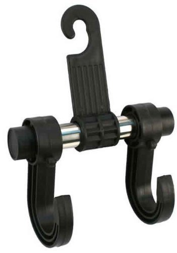 Preisvergleich Produktbild Doppelhaken Fahrzeug Auto Kleiderbügel Autositz Kopfstützenhaken Einkaufstasche Inhaber