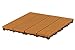 Produktbild biwood® WPC Terrassenfliesen Teak 300 x 300mm, Karton á 10 Stück = ca. 0,9 m²; neues innovatives Clicksystem