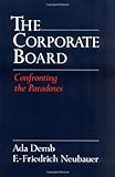 Image de The Corporate Board: Confronting the Paradoxes