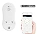 Price comparison product image LONGXI Smart Wifi Plug Home Automation Remote Control Switch Socket With Usb socket UK Plug for iPhone and Andoid Smartphone (Gift European Travel Adaptor)