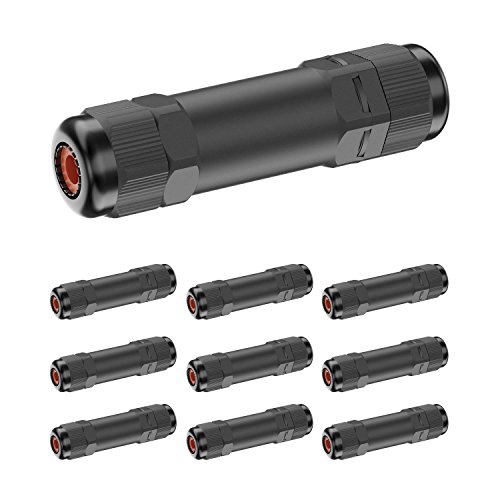 Preisvergleich Produktbild parlat ERD-Muffe, Wetterfest, Kabelverbindungen 8-11mm IP68, 10 Stk.