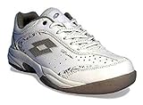 Farbe: weiß/silber Lotto Damen Court Logo VIII W Si Tennisschuhe Weiß (White/Silver 001) 40 2/3 EU