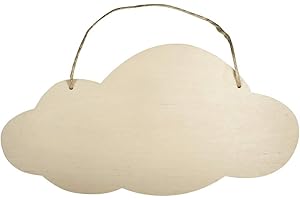 Rayher 62847505 Panneau en bois Nuage , FSC100%