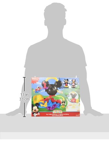 Disney Mickey Mouse Clubhouse - Fly 'n Slide Playset - Fisher Price Toy - Minnie and Mickey Figure
