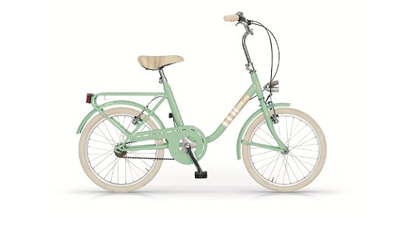 Bicicletta tipo graziella Minimal 20' Mini verde MBM : Amazon.it: Sport e  tempo libero