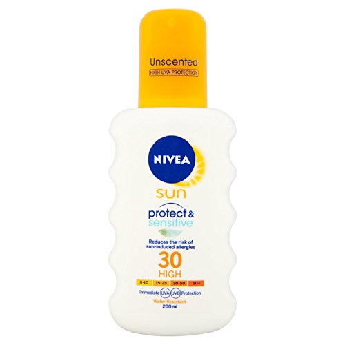 Nivea Sun Protect and Sensitive Sun Spray High SPF 30 - 200 ml