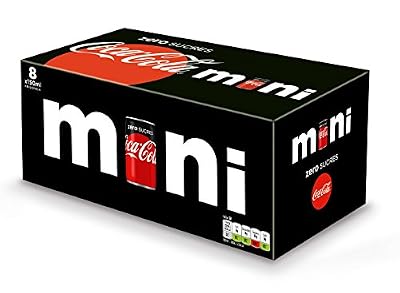 Coca-Cola Zero Sucres Mini Canettes Nouveau Frigopack 8 x 15 cl