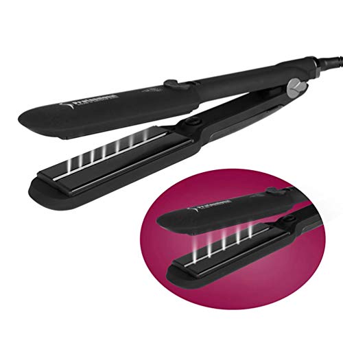 Professional 2 Inch Wide Plate Infrared Heating Ceramic Steam Hair Straightener Hair Straightening Tools for Wet   Dry Hair