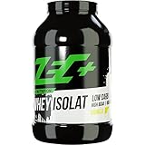 ZEC+ 100% WHEY ISOLAT | Eiweiß-Drink | Molkenprotein | Low CARB Low FAT | guter Geschmack | für OPTIMALE Aufnahme | Geschmack VANILLE 1000g