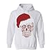Produktbild ITISME FRAUEN BLUSE Frauen Weihnachten Langarm Skull Print Kapuzenpulli Pullover Bluse Tops