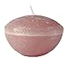 Produktbild Arte Schwimmkerze XXL Rustic Stone rosenquarz rosa durchgefärbt d10 h7 cm