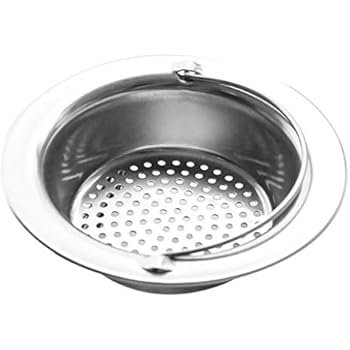 Homgaty Edelstahl Abflusssieb für Badewanne / Waschbecken, Siebeinsatz