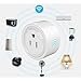Produktbild blackr Fernbedienung WiFi Smart Power Sockel, Mini Switch Timer uns Plug Steckdose kompatibel mit AMAZON Alexa, Google Assistent und ifttt