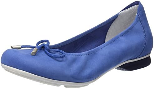 Sabrinas Women’s City Closed Toe Ballet Flats, Blue (Blue 002), 3.5 UK