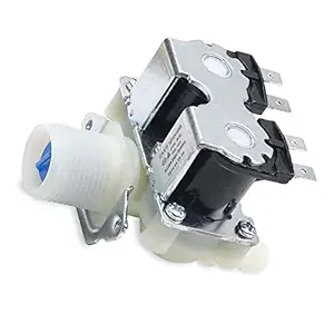 S KM Enterprises - Suitable For 6KG Samsung Front Load Washing Machine Inlet Valve 6KG Samsung Front Load Water Inlet Feed Valve 6KG Samsung Front Load Inlet Pipe Hose Valve/ Inlet Feed Valve