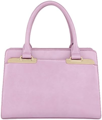 SAIERLONG Women's Cross Body Bag Handbag Tote purple Cow Leather - OL commuter Candy Solid bag