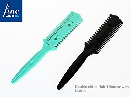 Double Sided Hair Razor Comb Pack of 2 (399-01)