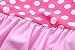 Attraco Baby Girls One Piece Swimwear Cute Polka Dot Swimming Costume Princess Bowknot Bathing Swimdress