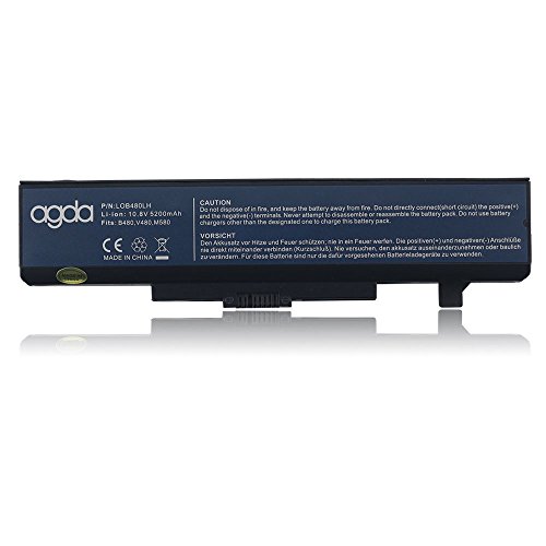 AGDA®6 Cell Laptop Battery For Lenovo ideapad L11S6Y01 L11O6Y01 E430 B480 B485 B580 B585 B590 E530 10.8v 5200mah 56WH Black 18 month warranty