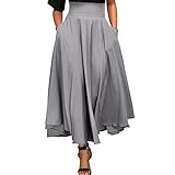 Frauen Voller Plissierte Lederimitat Unregelmäßigen Schwalbenschwänzigen Saum Röcke Damen Vintage hoher Taille flared röcke knielange Kleider Retro hohe Taille A-Linie Rock Thicken karierten Rock Faltenröcke Wollrock Damen Jeans Minirock Mini Rock Jeansrock Sommerrock Hüft Hüftrock Stretch Blau