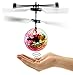Price comparison product image IBUYTOP RC Flying Ball, RC infrared Induction Helicopter Ball Built-in Shinning LED Lighting for Kids, Teenagers Colorful Flyings for Kid's Toy Infrared Induction Helicopter Ball built-in shin