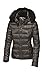 Produktbild PIKEUR Damen Daunenjacke mit abnehmbarer Kapuze RACHEL Premium Kollektion Herbst/Winter 2017/2018, dark shadow, 36