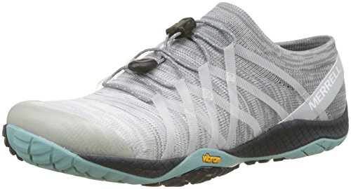 Merrell Trail Glove 4 Knit, Zapatillas de Running para Asfalto para Mujer, Gris (Vapor), 39 EU