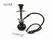 Produktbild ShiSha ideal für unterwegs 26cm, mini Wasserpfeife schwarz 1-Schlauch