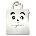 Produktbild Eulen, Füchse & Co. - Panda everything's fine - Unisize - Natural - XT500 - Jutebeutel kurzer Henkel