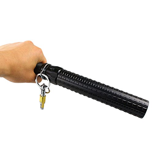 Enjoydeal 500lm CREE XRE LED security Taschenlampe wasserdicht langen Weiß Licht zum Selbstverteidigung Sicherheit Klettern, Kampieren,überleben, Wandern, Jagen - 2