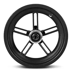 Honeytecs Electric Scooter Rear Wheel Hub Replacement Metal Rear Rim Accessory for M365/Pro Electric Scooter