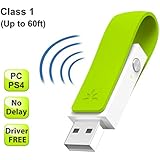 Avantree Bluetooth USB Music &amp; Talk Adapter, aptX Low Latency, for PC, Mac, PS4, Nintendo Switch, Driver-Free, Long Range Wireless Audio Dongle Transmitter, for VOIP, Movie, Games [2 Year Warranty]