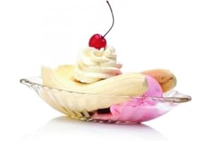 Stalwart G1P00116 Alaska Banana Split Dish (Pack of 6)