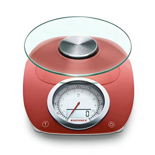 Soehnle 66229 Digitale Küchenwaage Vintage Style Red - 4