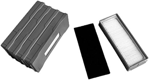 YTT 5 sets Gray and White HEPA Filter Replacement High-efficiency Home Cleaner for Ecovacs DT85 DT83 DM81 Robot Vacuum Cleaner