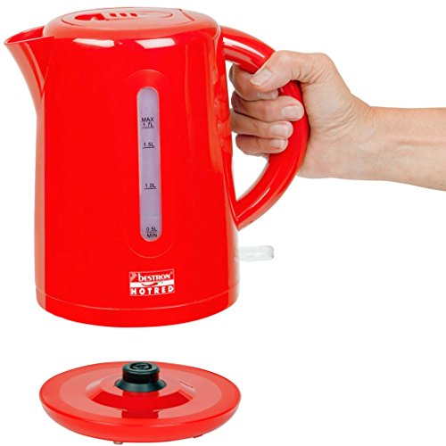 Bestron Wasserkocher, rot - 2