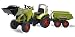 Produktbild Falk – 991p – Fahrrad Und Fahrzeug für Kinder – Traktor Claas Ares + Schaufel + Anhänger Maxi 4 Räder GM