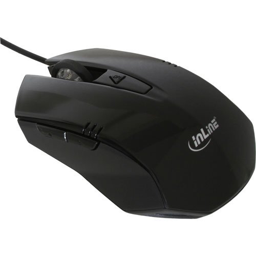 Preisvergleich Produktbild InLine 55362 USB optische Maus schwarz